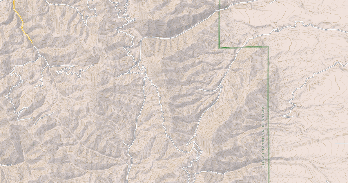 Map preview of HARTLEY CANYON