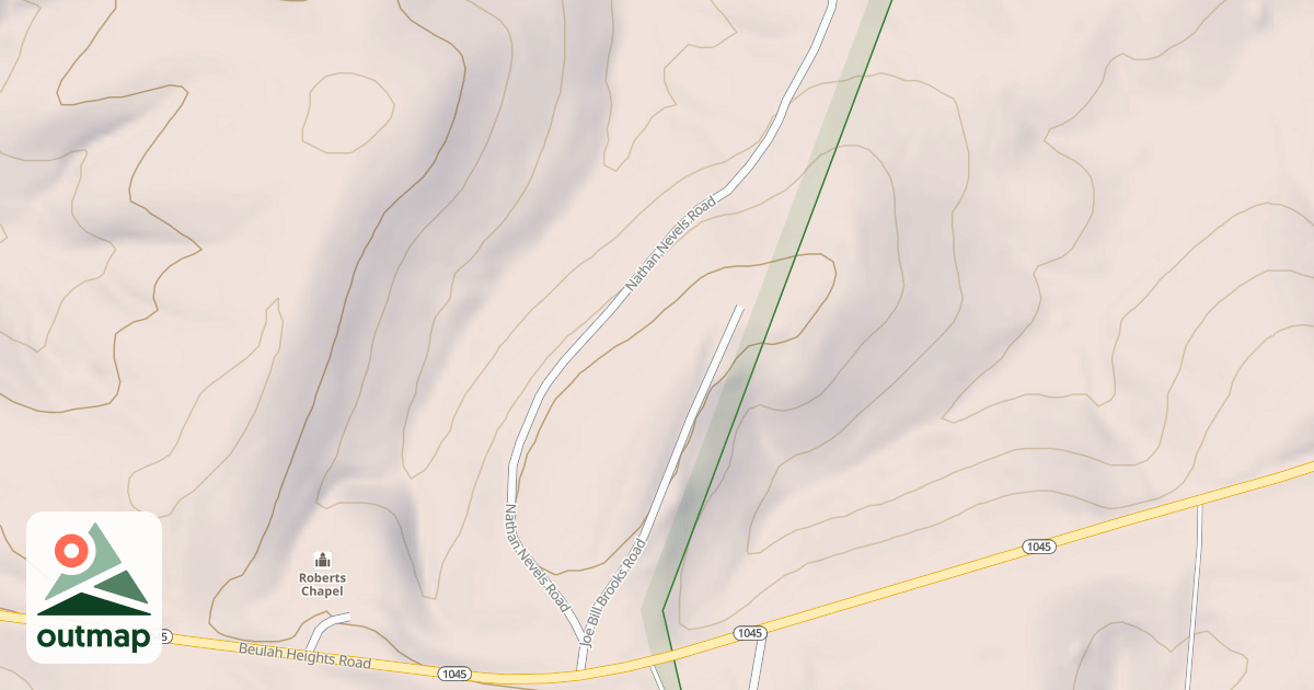 Map of HEMLOCK FALLS
