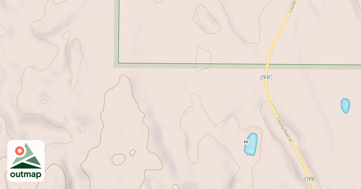 Map of CASS CO. 50 SPUR 2810