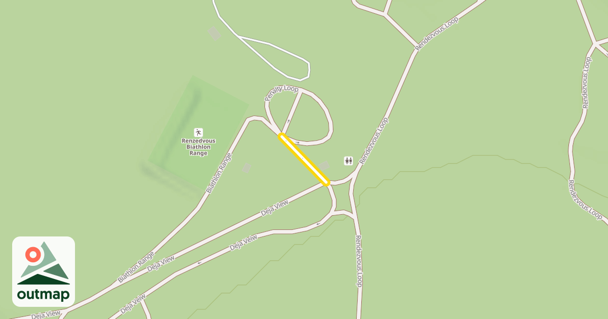 Map of Biathlon Range