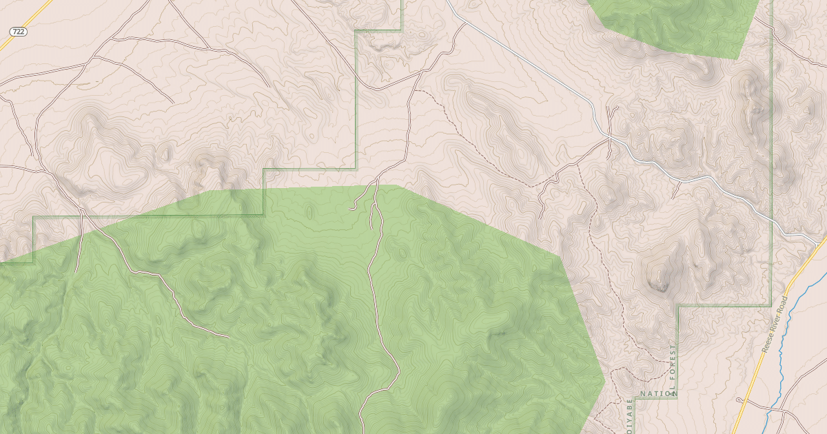 Map preview of UPPER COLE CAMP SPRINGS