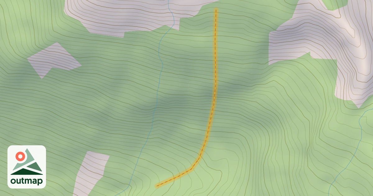 Map of Bluewater Chutes