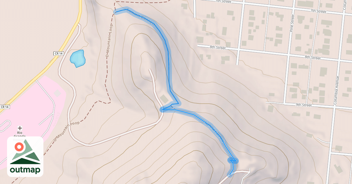 Map of Loop Trail