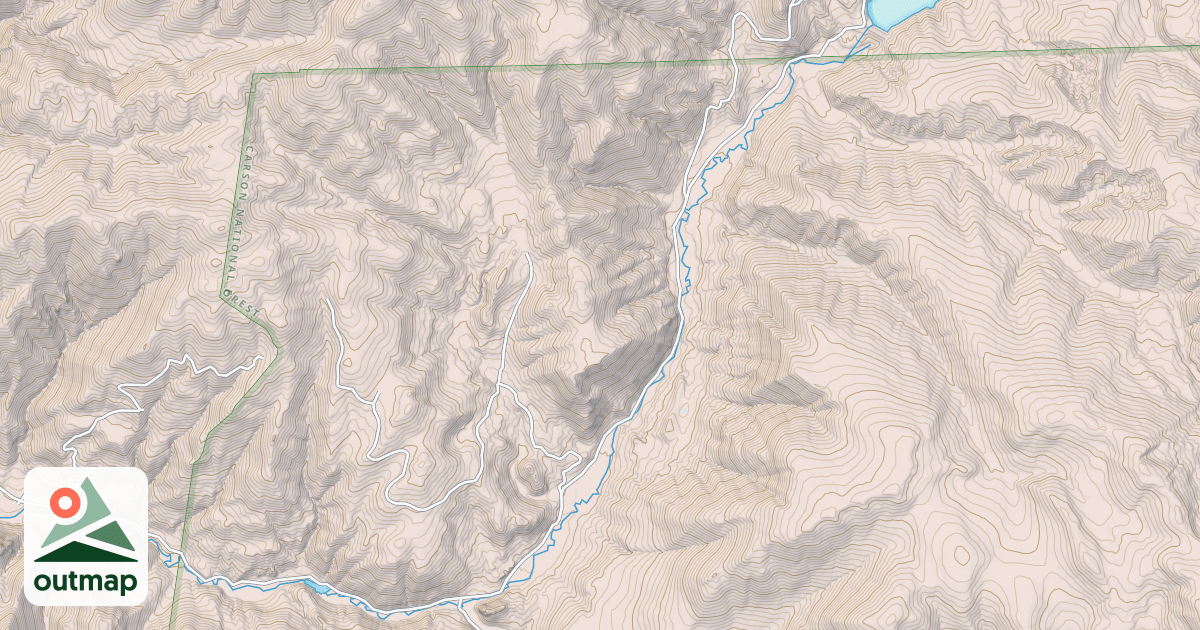 Map of COSTILLA_DAM