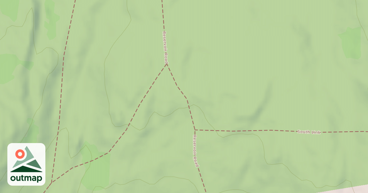 Map of Reservoir Road