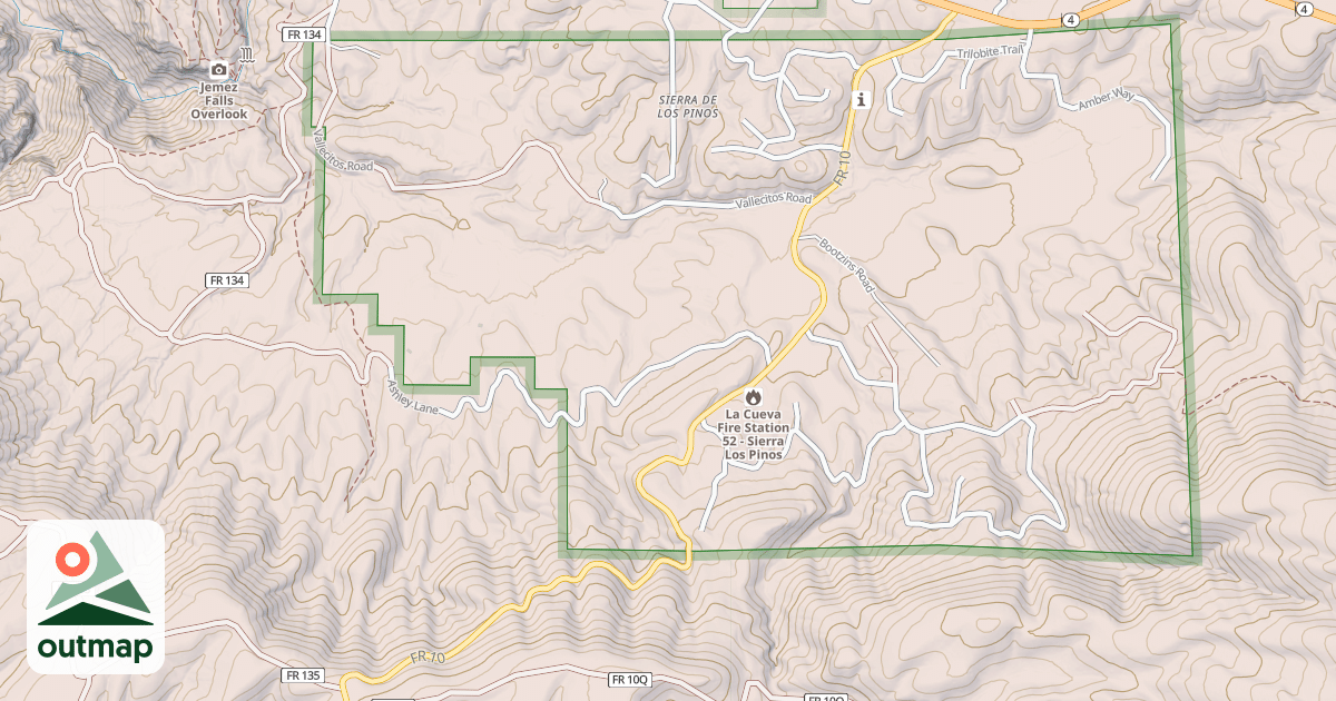 Map of PONDEROSA
