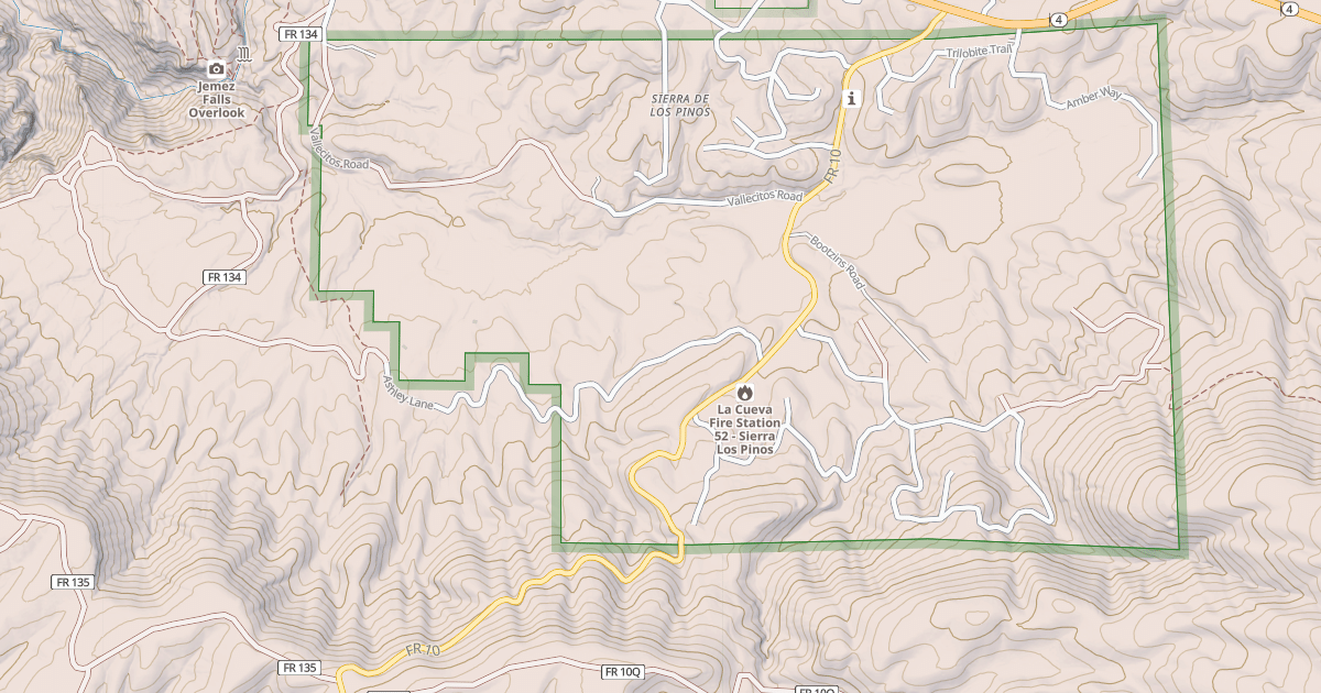 Map preview of PONDEROSA