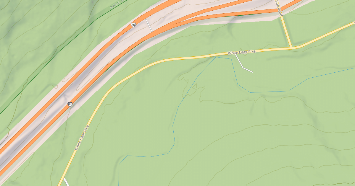 Map preview of Bald Eagle State Forest Snowmobile Trails