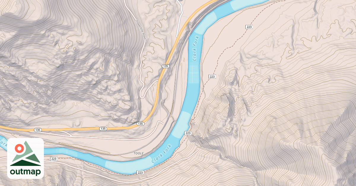 Map of River Trail