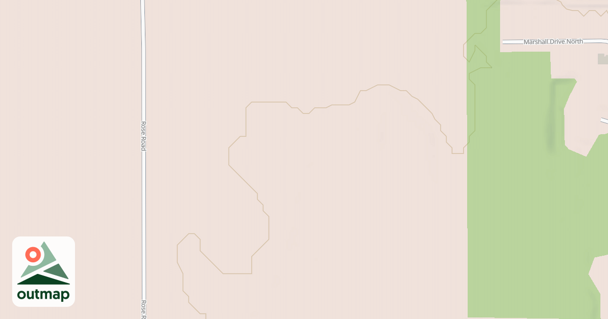 Map of Buffalo Run Snowmobile Trail
