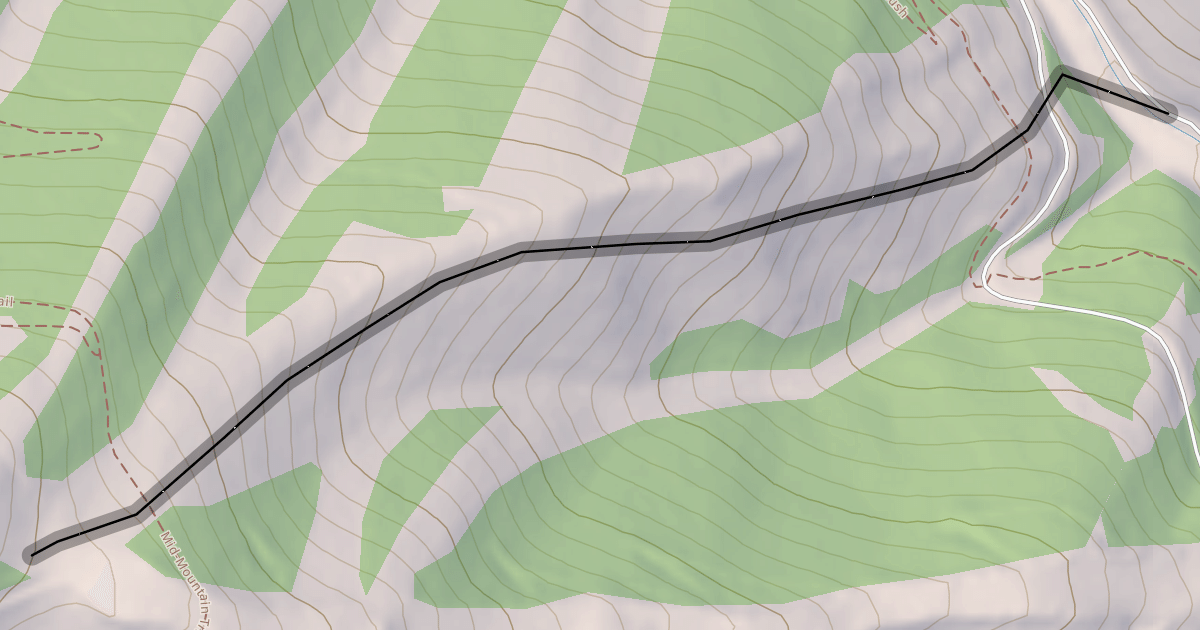 Map preview of Rendezvous Ridge
