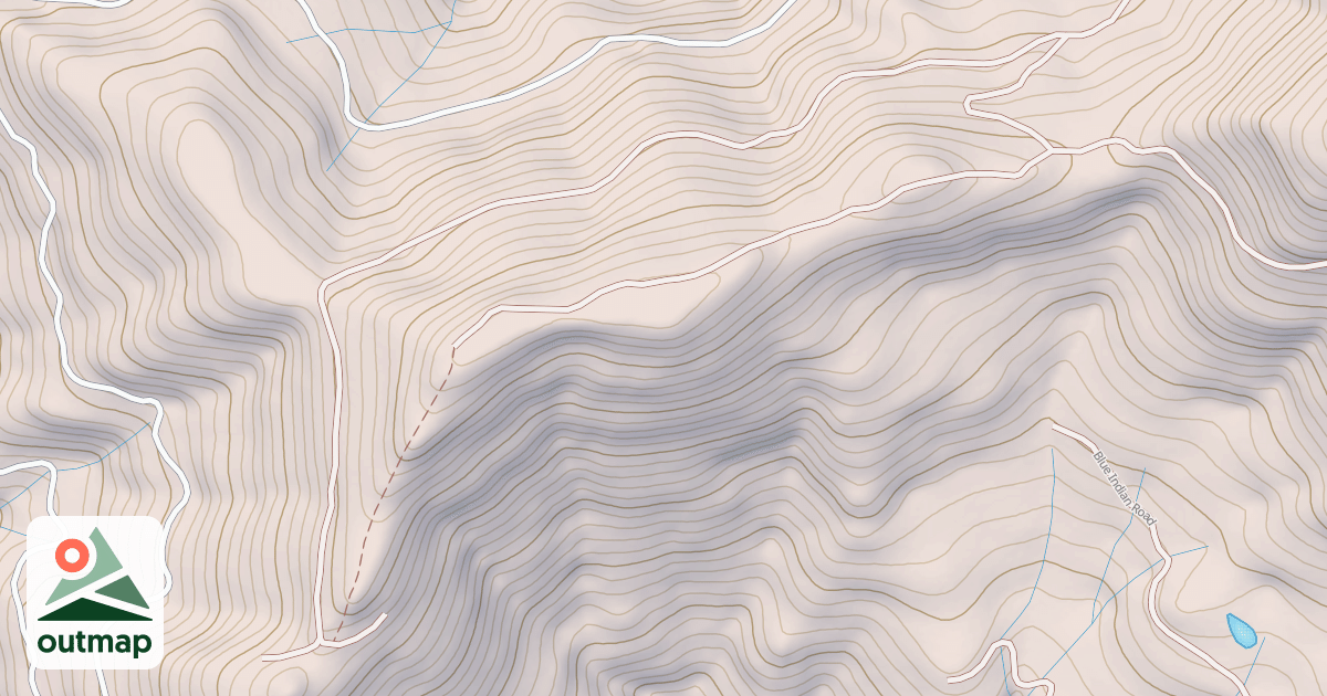 Map of BLUE MUD