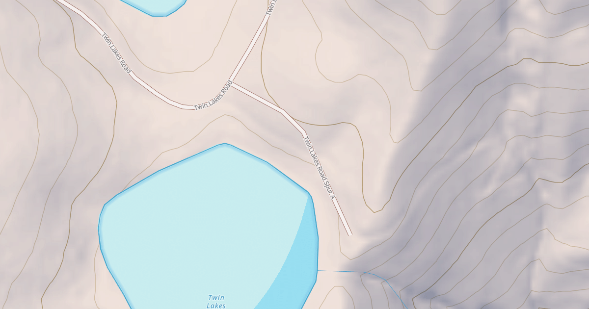 Map preview of TWIN LAKES