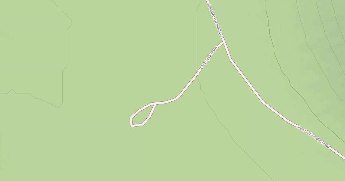 Map preview of LOOP SPUR ROAD