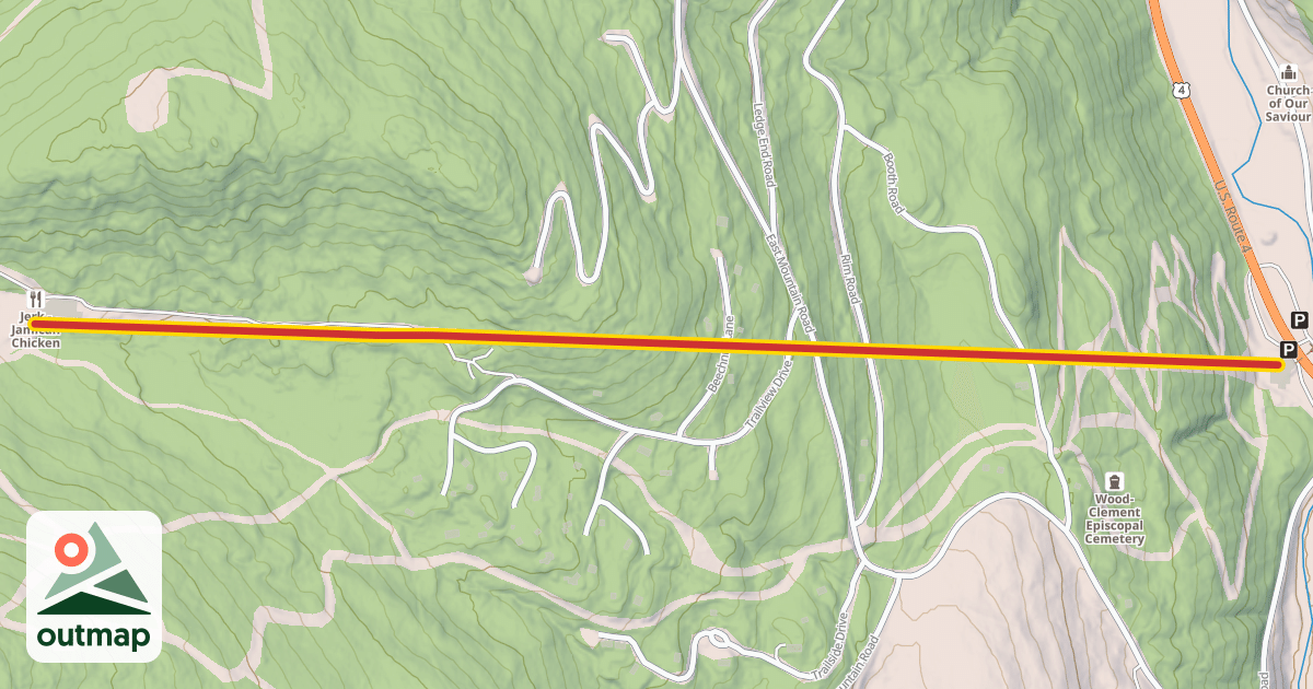 Map of Skyeship Express Gondola Stage 1
