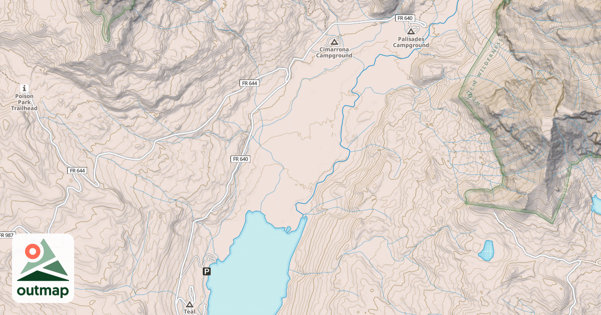 Map of WILLIAMS CRK