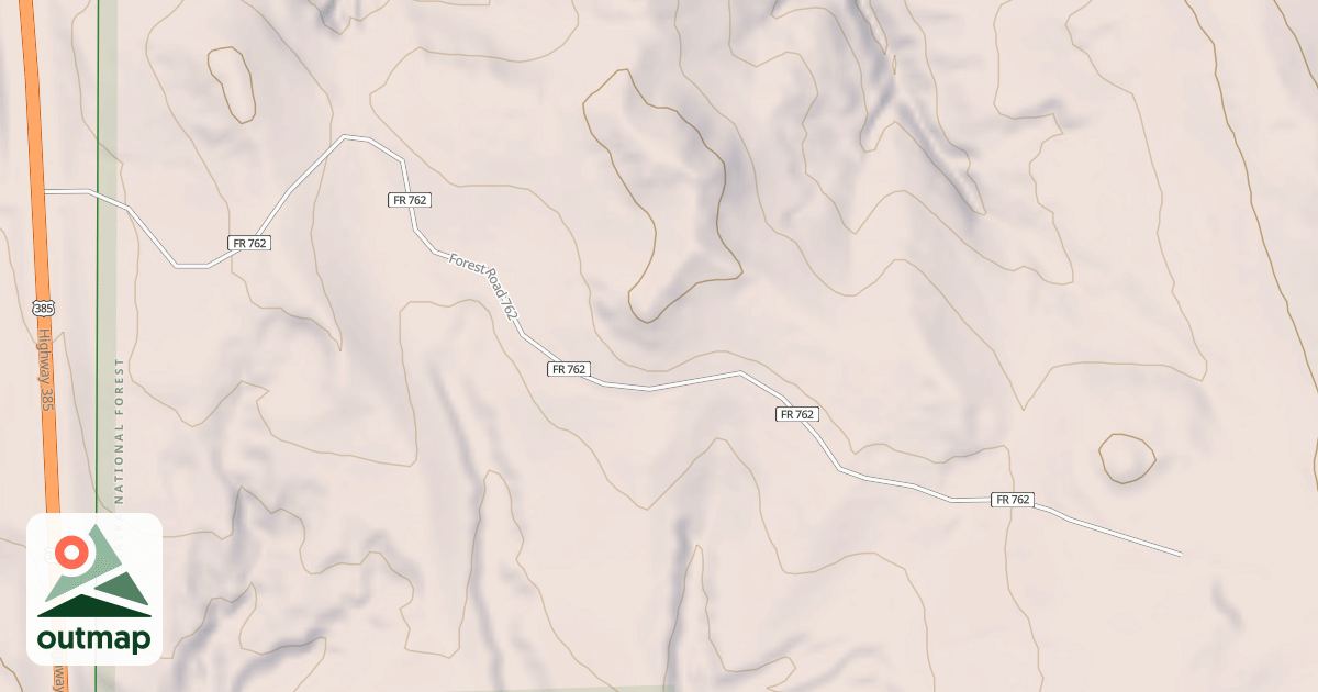 Map of USFS Motor Vehicle Use Map Roads {74829680-7649-4D9B-B054-7B387A2980A8}
