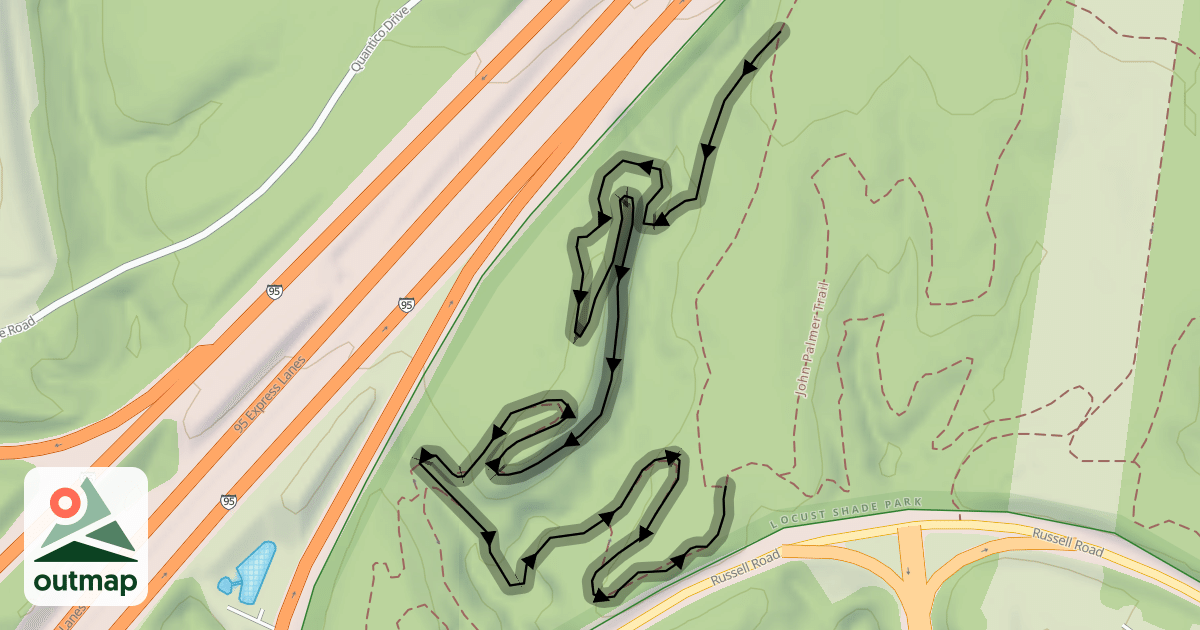 Map of Col Du Shade