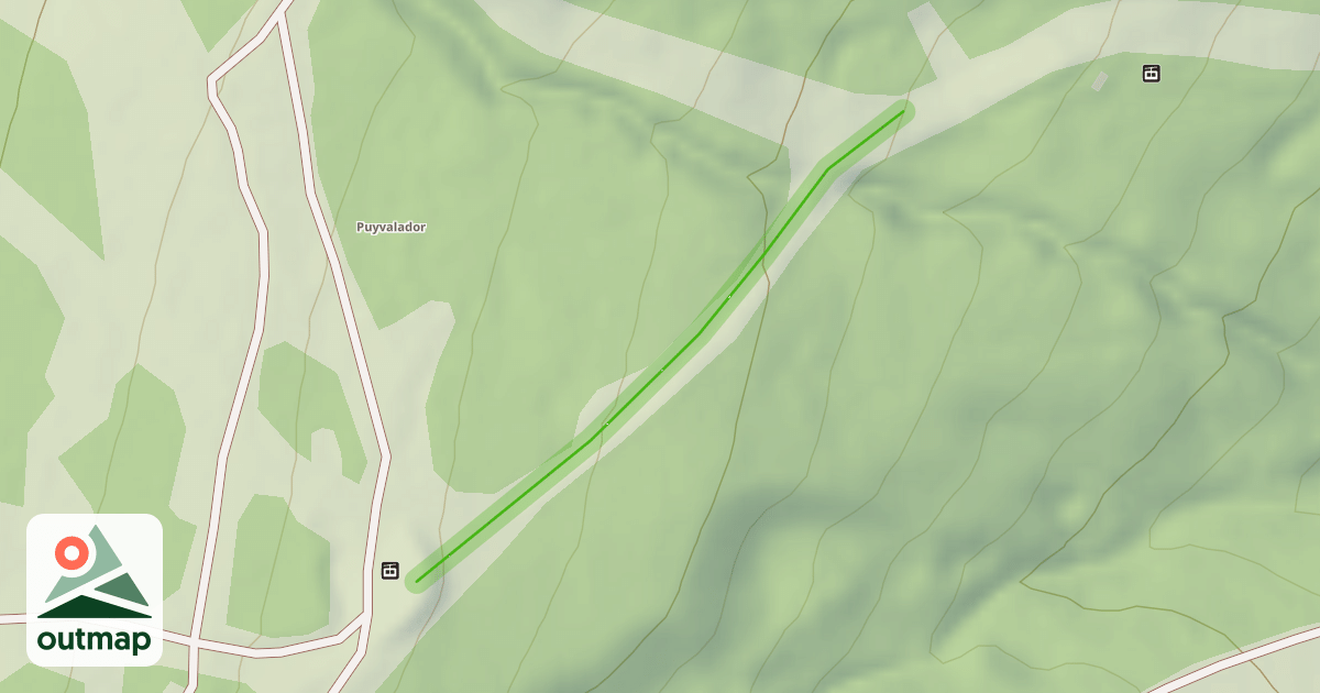 Map of Perce Neige