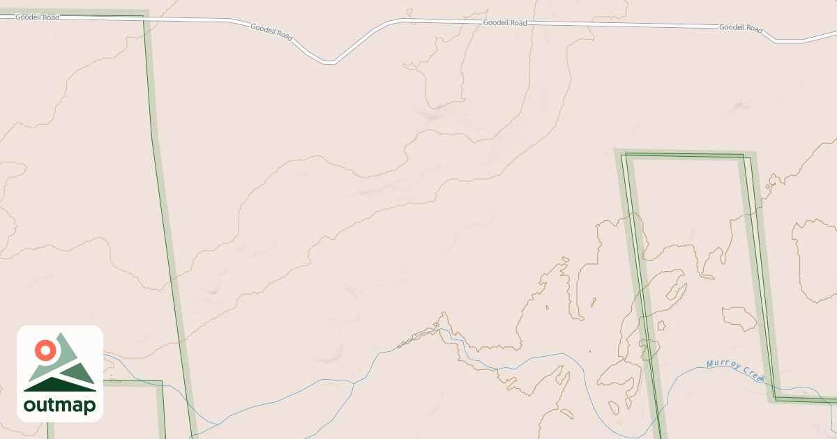 Map of GODELL SPUR H
