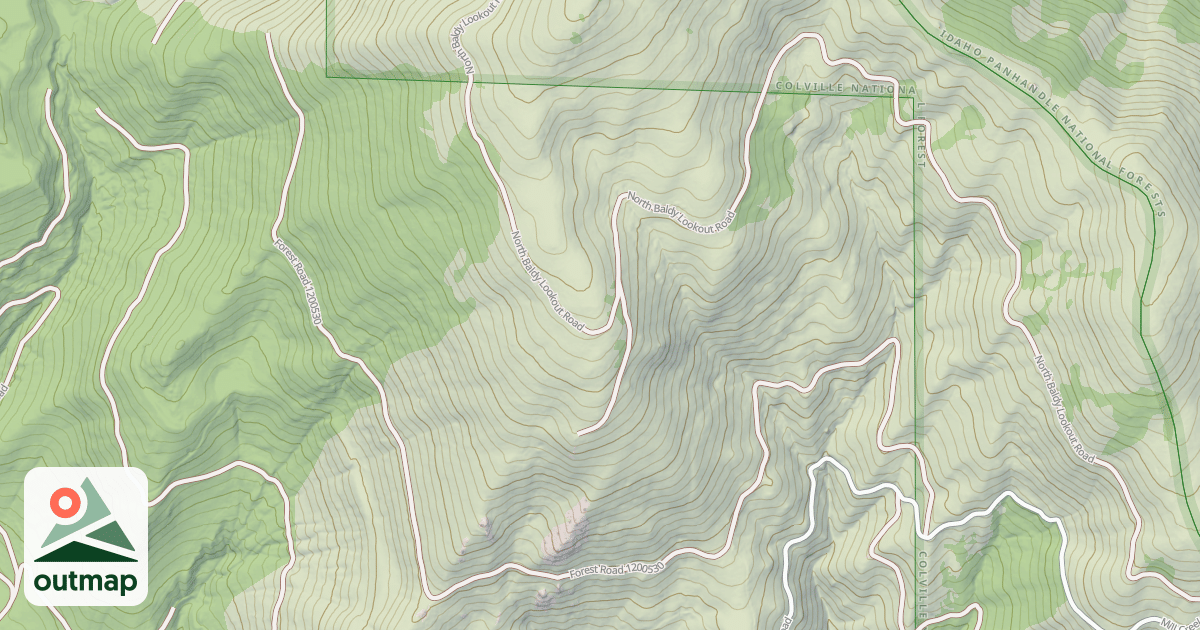 Map of USFS Motor Vehicle Use Map Roads {497CCEB6-6565-472B-B218-C3C8AD4CAC7B}