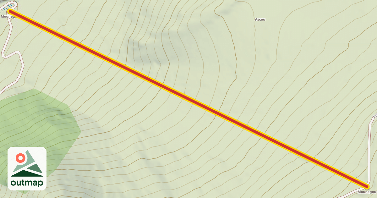 Map of Mounegou