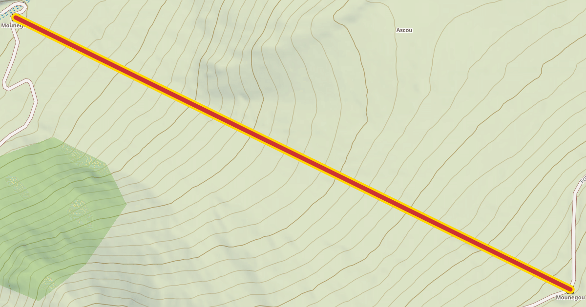 Map preview of Mounegou