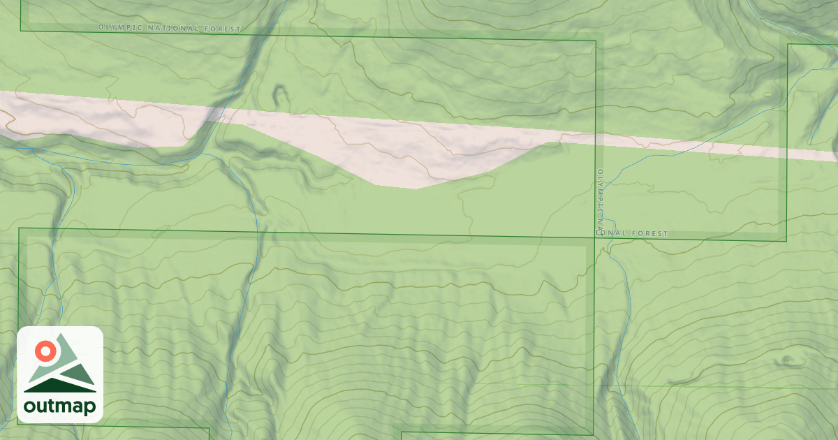 Map of USFS National Forest System Roads {D4D6C863-04F1-484D-81B7-94023362B6ED}