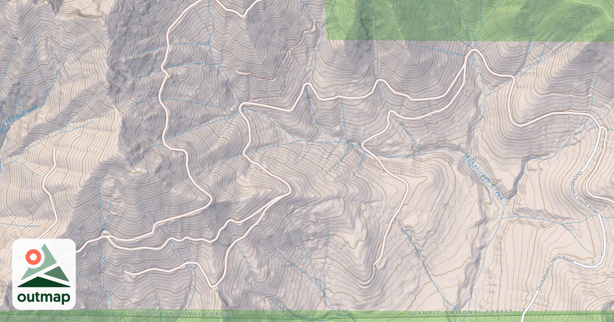Map of USFS National Forest System Roads {157EE17D-6CBF-4C2E-9472-1FE3792D7F10}