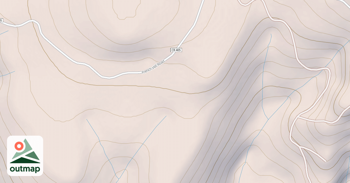 Map of FRENCH CANAL