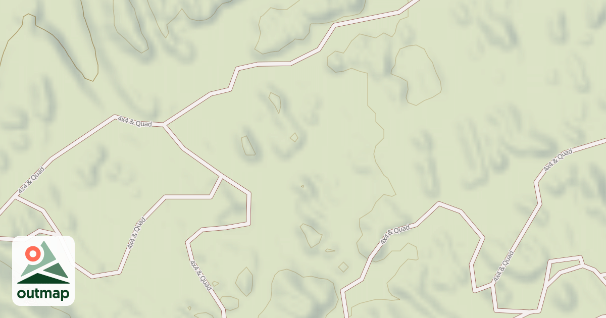 Map of Interlake State Recreation Area Trails