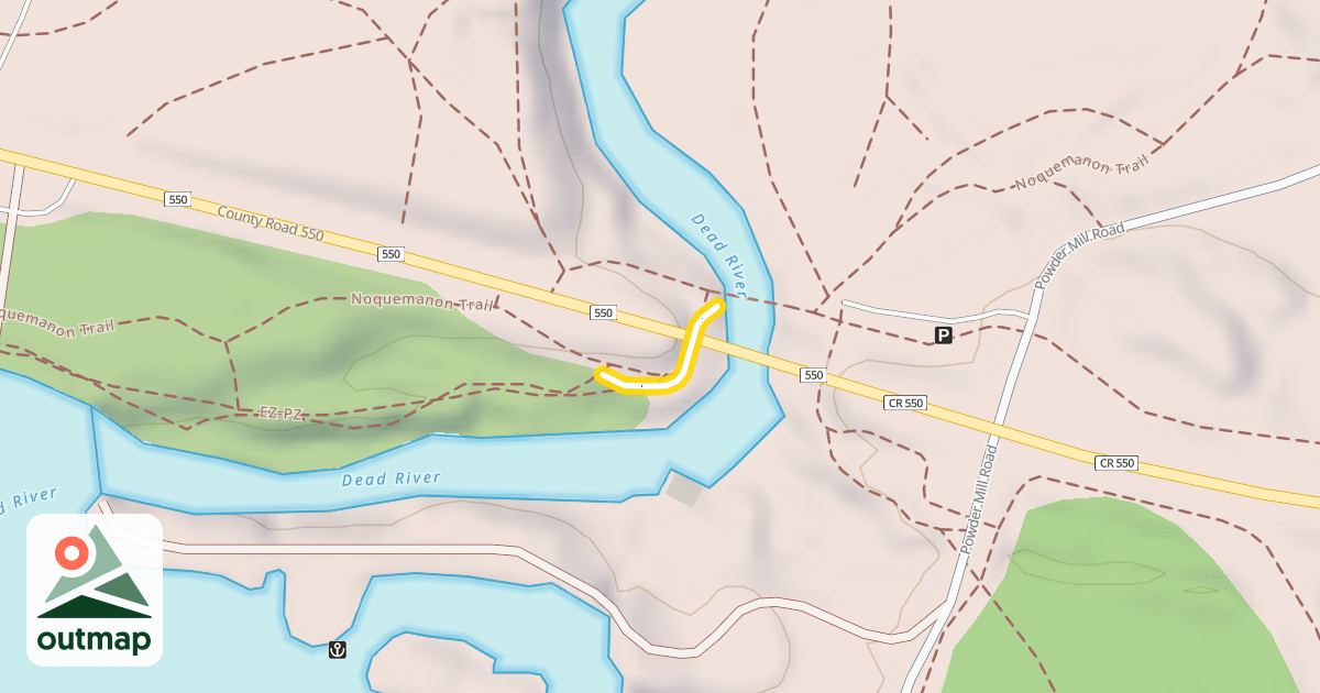 Map of Noquemanon Trail