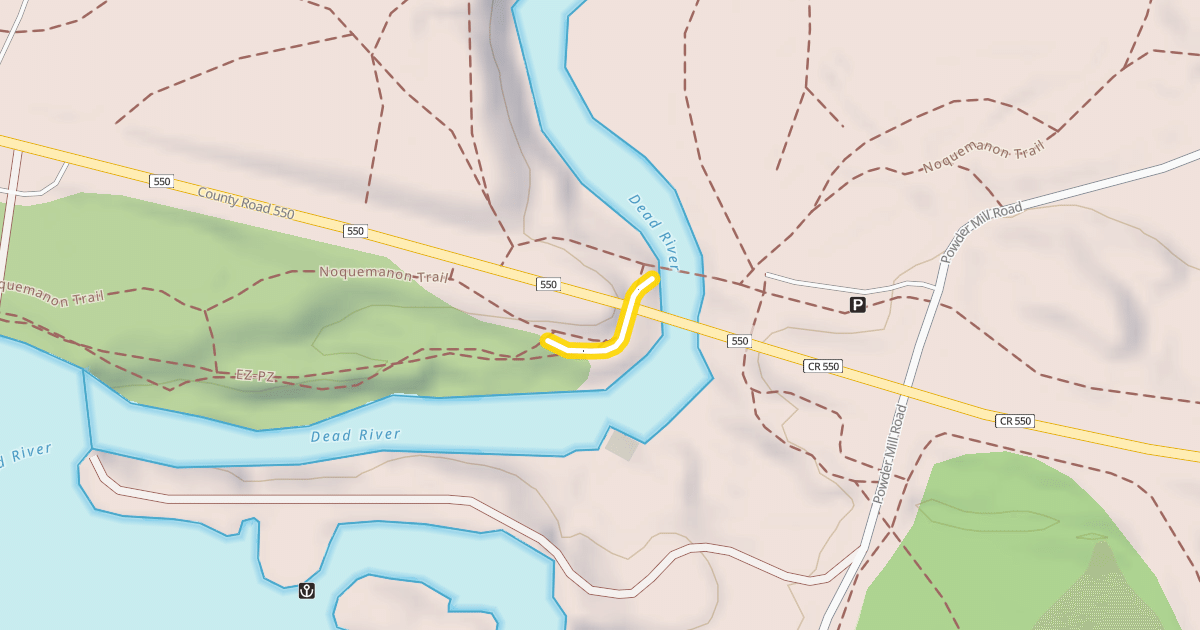 Map preview of Noquemanon Trail