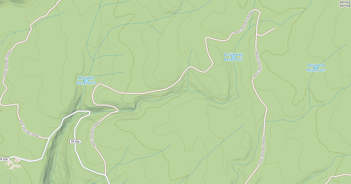 Map preview of ROCK SPRINGS N