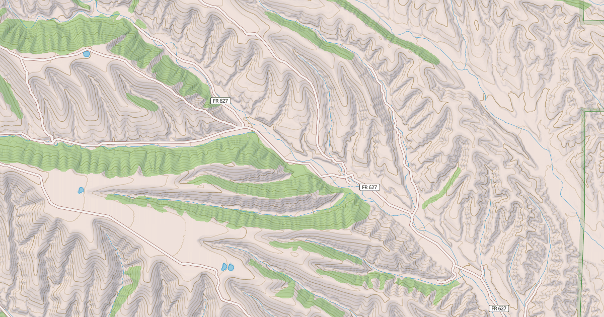 Map preview of HOG CANYON