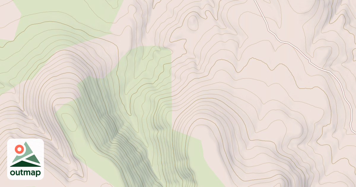 Map of Norman Canyon Trail