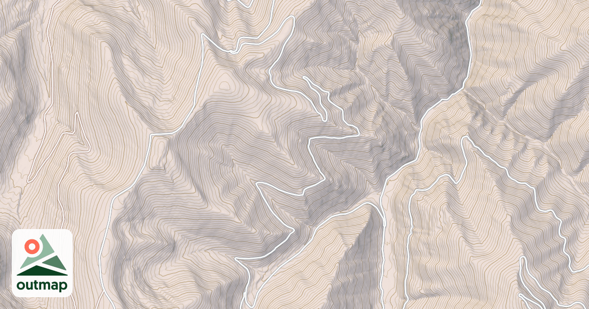 Map of MOORE RIDGE