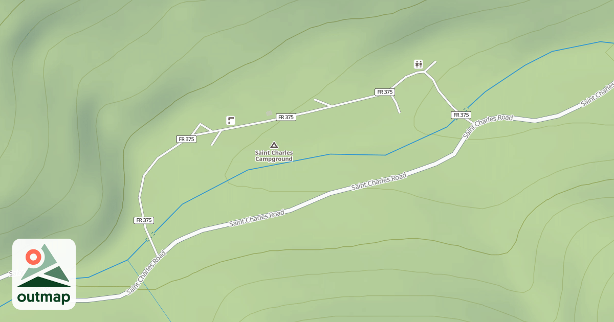 Map of ST. CHARLES CG
