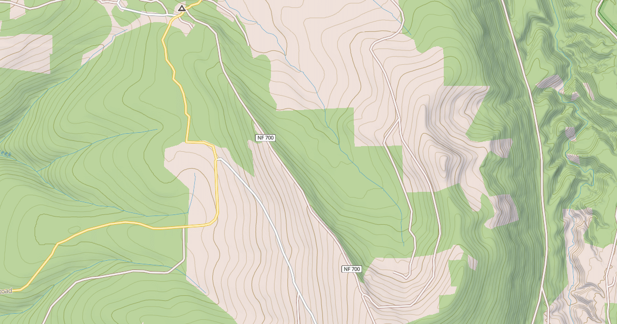 Map preview of HUCKLEBERRY MOUNTAIN