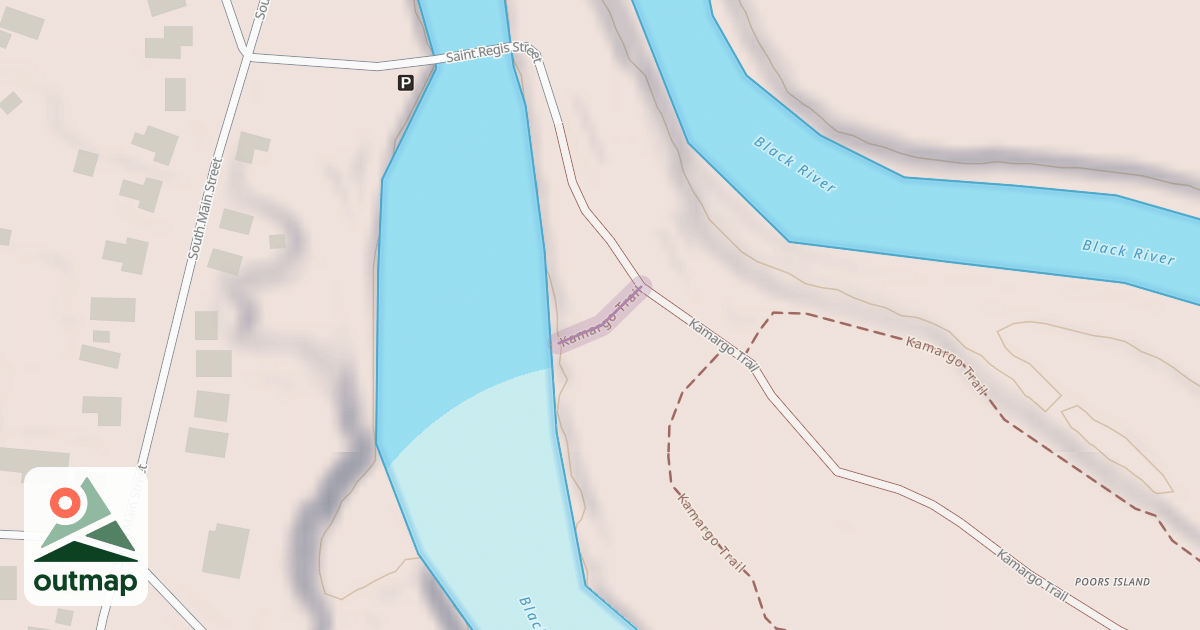 Map of Kamargo Trail