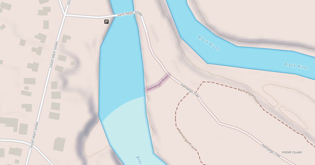 Map preview of Kamargo Trail