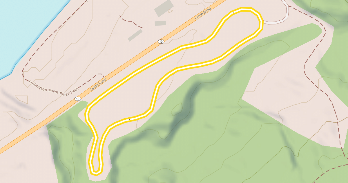 Map preview of Fullington Farm Loop