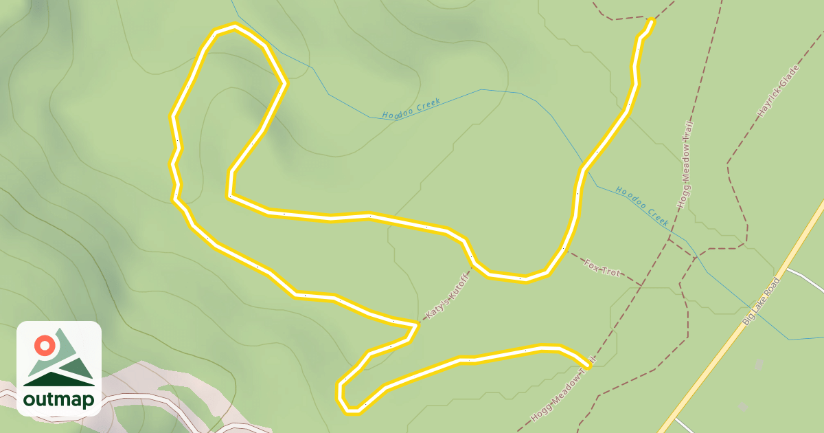 Map of Sheep Springs Loop