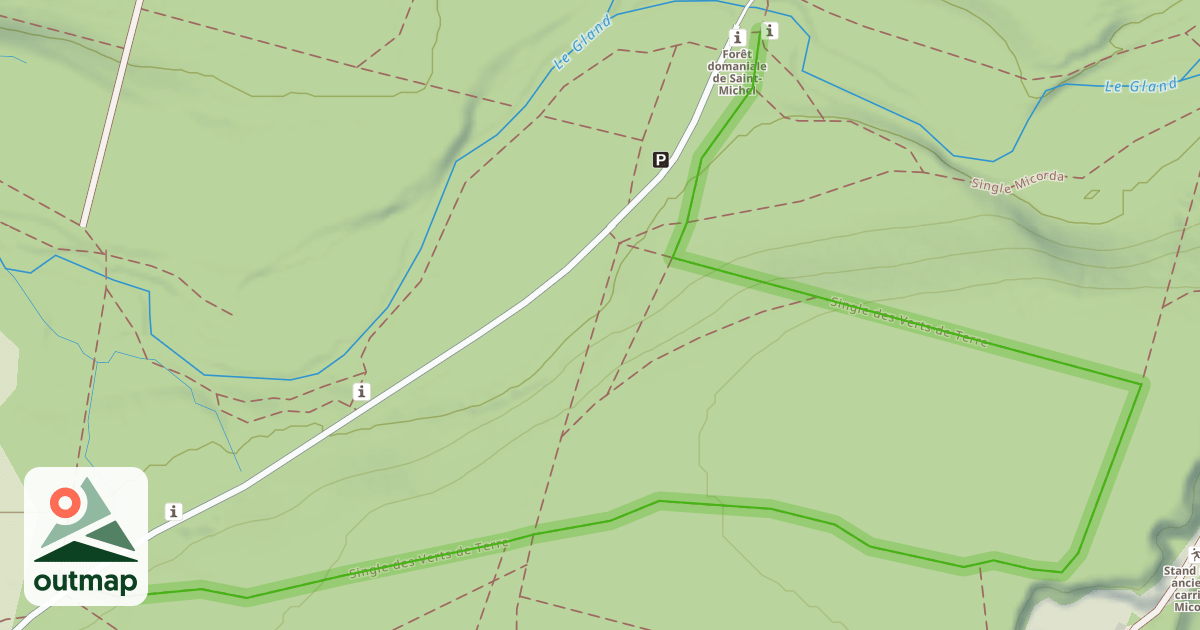 Map of Single des Verts de Terre