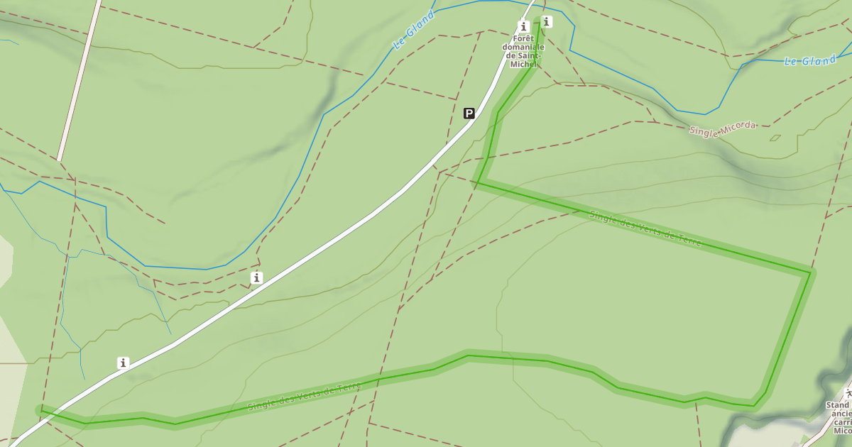 Map preview of Single des Verts de Terre