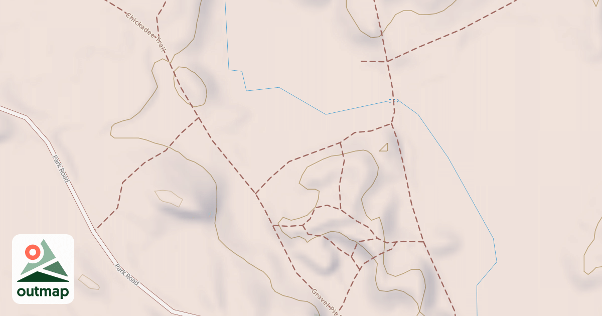 Map of Chickadee Trail