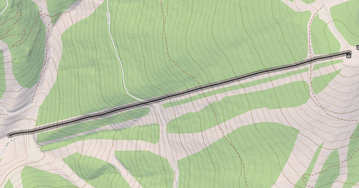 Map preview of Sundown Liftline