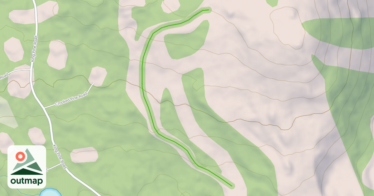 Map of Crooked Pine