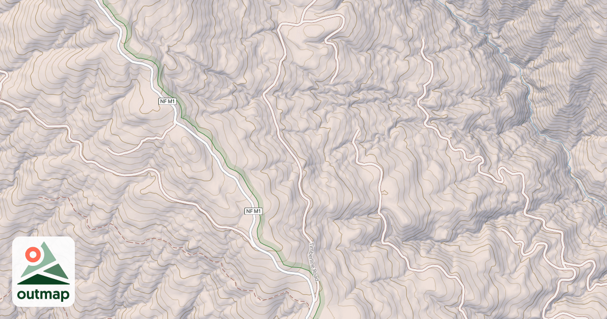 Map of TIMBERLINE