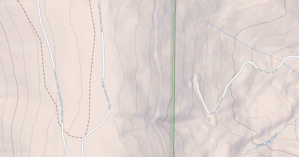 Map preview of LITTLE CUB CREEK M